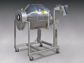 In addition to Inline Rotary Batch Mixers shown on this page, MUNSON offers Mini-Mixers for small production and lab/pilot off-line applications from 0.25 to 15 cu ft (7 to 425 liters). 5 cu ft (141 liter) sanitary model shown.
